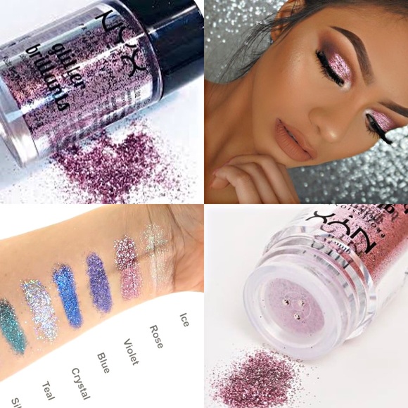 🔥NYX Face & Body Glitter *ROSE*🔥W/GIFTS🎁😍 - Picture 7 of 8